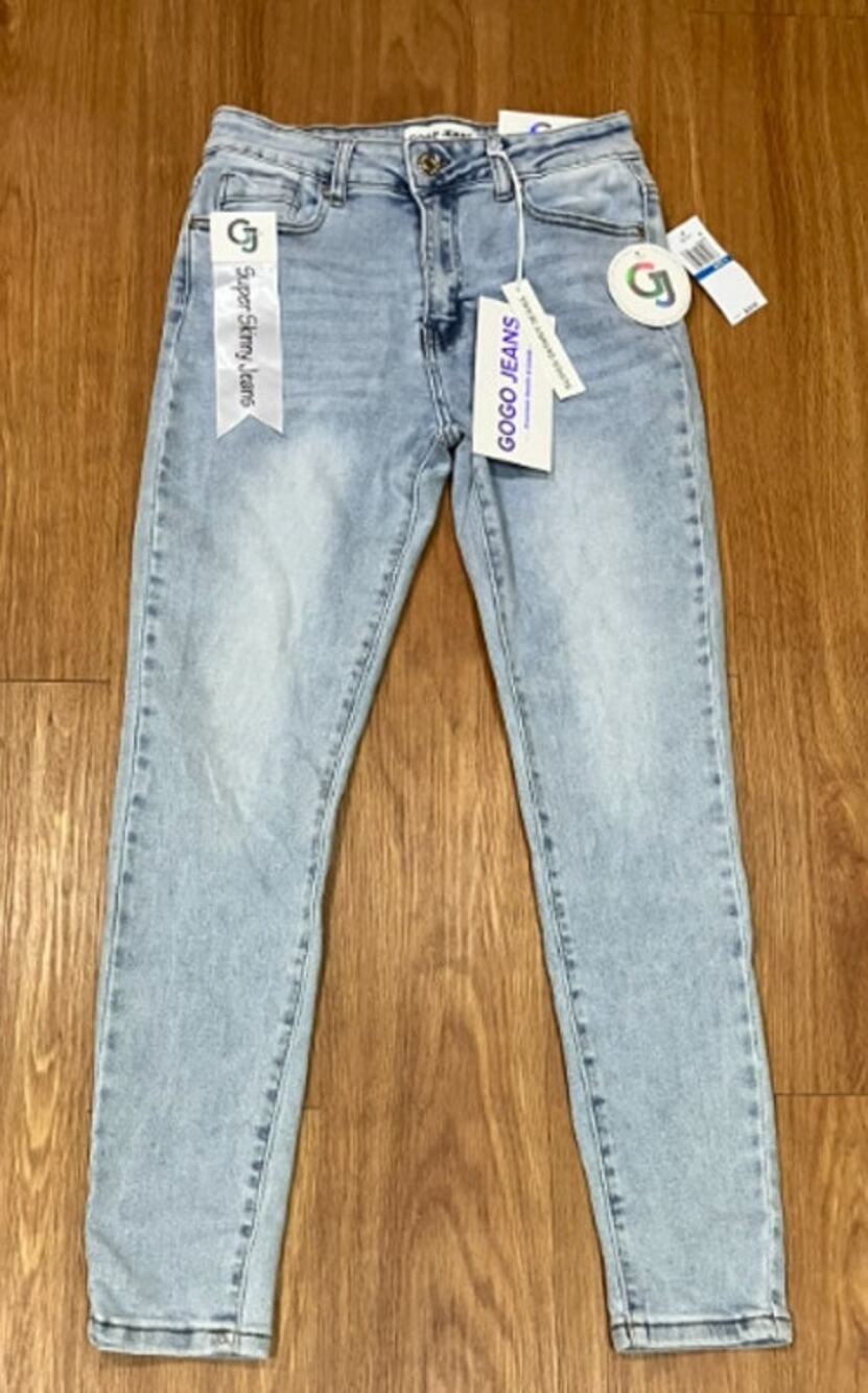 Gogo Jeans Juniors' Stretch Mid Rise Super Skinny Jeans 9/29